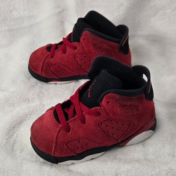 Jordan Other - Jordan 6 Retro Toro Bravo Toddler Sneakers Varsity Red Black DV3606-600 6C